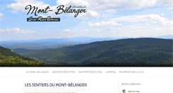 Desktop Screenshot of montbelanger.qc.ca